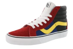 Vans Mens Hi Top Walking Skate Shoes Vulcanized Rubber Sole Sk8-Hi