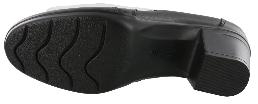 Clarks Of England Clarks Women's Emslie Warren Booties Block Heel 7 Clarks Of England Clarks Women's Emslie Warren Booties Block Heel