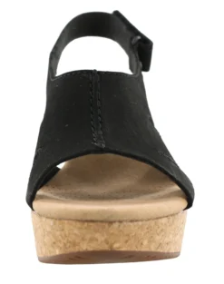 Clarks Of England Clarks Women's Adjustable Strap Wedge Sandals Annadel Bari