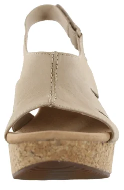 Clarks Of England Clarks Women's Adjustable Strap Wedge Sandals Annadel Bari