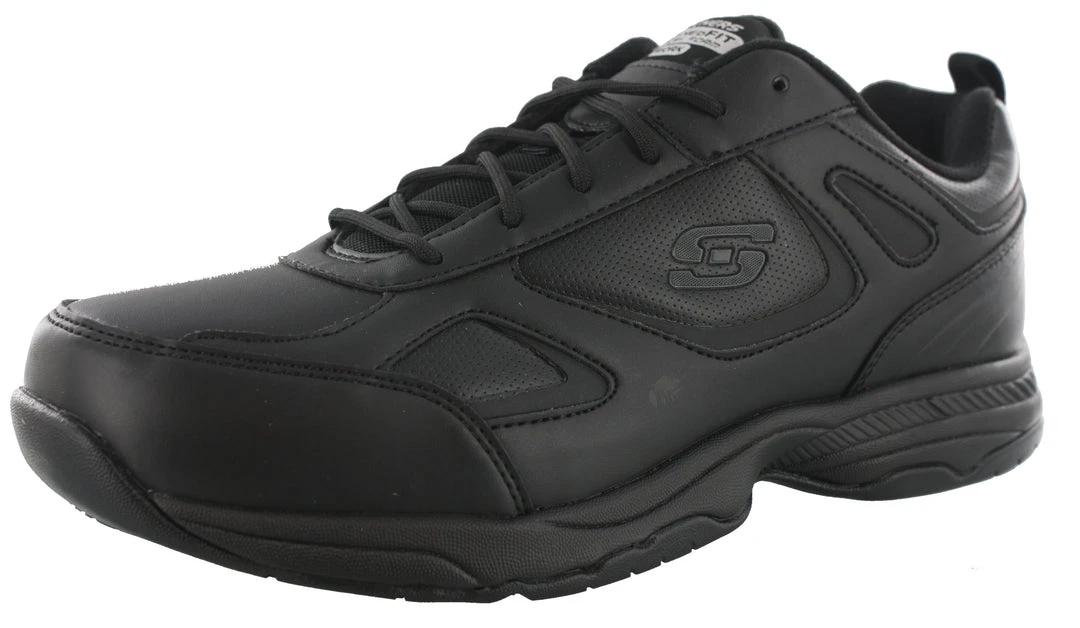 Skechers Mens Slip Resistant Wide Width Work Shoes Dighton 3 Skechers Mens Slip Resistant Wide Width Work Shoes Dighton