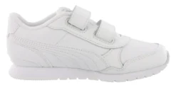 Puma Kids Dual Strap Leather Running Shoes ST Runner V2 L V