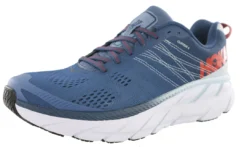 Hoka One One Hoka Men Ultra Marathon 2E Wide Width Running Shoes Clifton 6