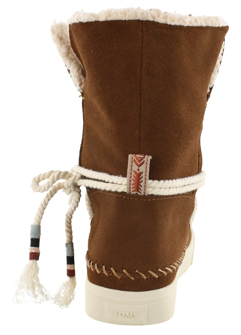 Toms Women Pull On Cozy Ankle Boots Vista 6 Toms Women Pull On Cozy Ankle Boots Vista