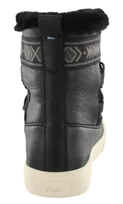 Toms Women Pull On Water-Resistant Ankle Boots Alpine