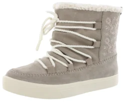 Toms Women Pull On Water-Resistant Ankle Boots Alpine