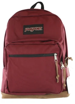 Jansport Right Pack Suede Leather Bottom Backpack