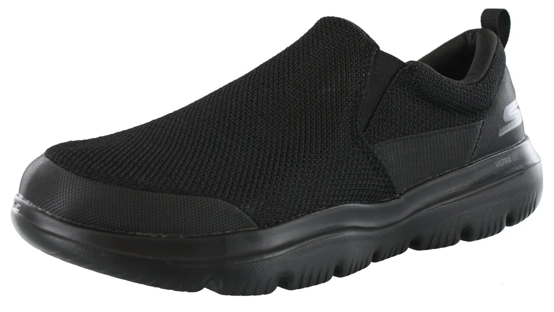 Skechers Mens Lightweight Extra Wide Fit Shoes Go Walk Evolution 4 Skechers Mens Lightweight Extra Wide Fit Shoes Go Walk Evolution