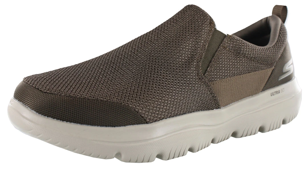 Skechers Mens Lightweight Extra Wide Fit Shoes Go Walk Evolution 12 Skechers Mens Lightweight Extra Wide Fit Shoes Go Walk Evolution