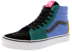 Vans Mens Hi Top Walking Skate Shoes Vulcanized Rubber Sole Sk8-Hi