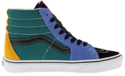 Vans Mens Hi Top Walking Skate Shoes Vulcanized Rubber Sole Sk8-Hi