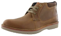 Clarks Of England Clarks Men's Cushion Soft Padding Vargo Mid Ankle Boots