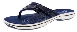 Clarks Of England Clarks Women Sandals Lightweight Flip Flops Breeze Sea Womens