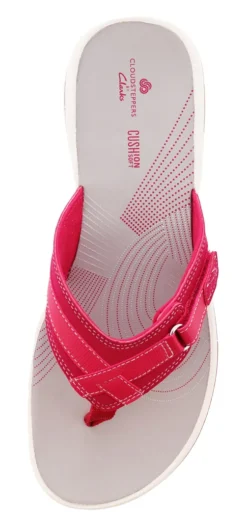 Clarks Of England Clarks Women Sandals Lightweight Flip Flops Breeze Sea Womens