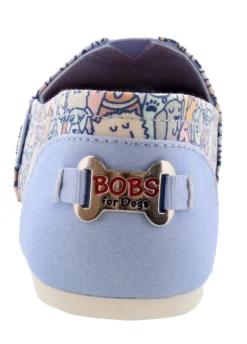Skechers Women Bobs Plush Woof Party Memory Foam Flats