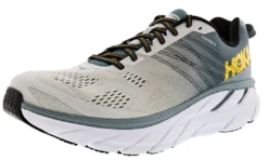 Hoka One One Hoka Men Ultra Marathon 2E Wide Width Running Shoes Clifton 6