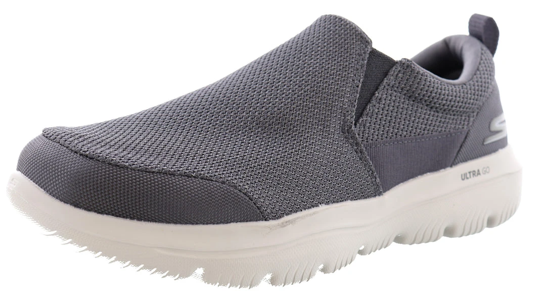 Skechers Mens Lightweight Extra Wide Fit Shoes Go Walk Evolution 18 Skechers Mens Lightweight Extra Wide Fit Shoes Go Walk Evolution