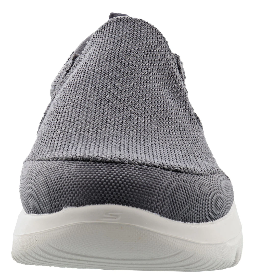 Skechers Mens Lightweight Extra Wide Fit Shoes Go Walk Evolution 20 Skechers Mens Lightweight Extra Wide Fit Shoes Go Walk Evolution