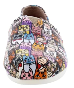 Skechers Women Bobs Plush Uptown Kitty Memory Foam Flats