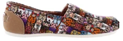 Skechers Women Bobs Plush Uptown Kitty Memory Foam Flats