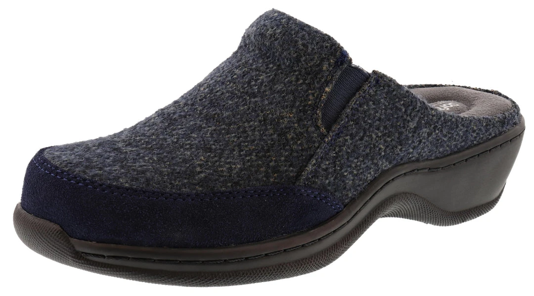 Softwalk Women's Alcon 2E Wide Width Slip On Clogs 22 Softwalk Women's Alcon 2E Wide Width Slip On Clogs